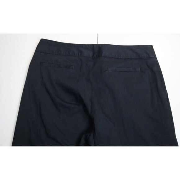 WOMEN'S BLACK KHAKI CHINO CROPPED CAPRI PANTS - JOCKEY - SIZE 10 - Picture 5 of 5